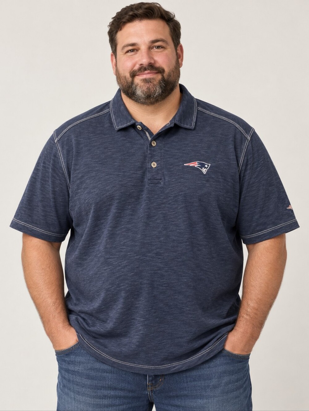 Tommy Bahama New England Patriots NFL Polo XXL